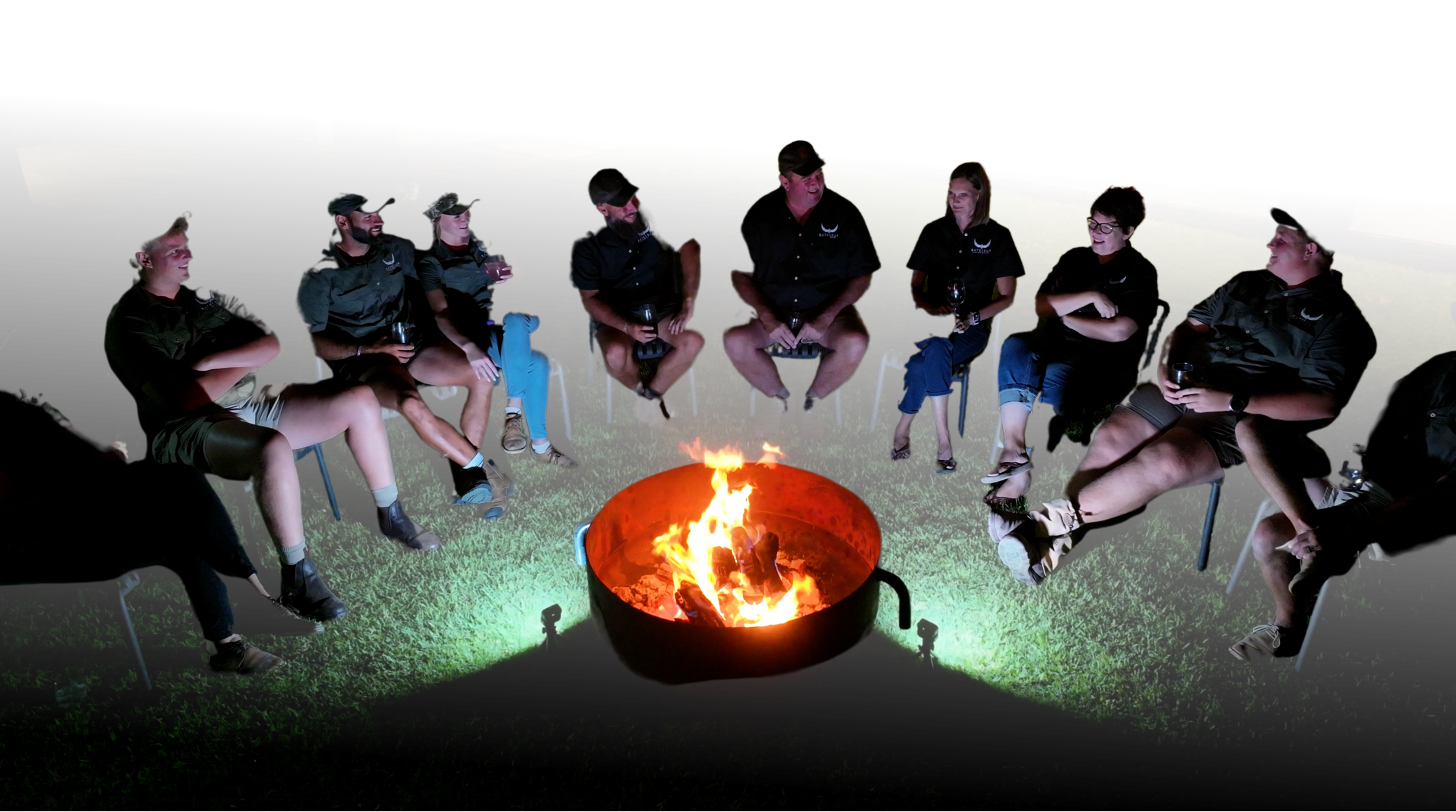Campfire gathering